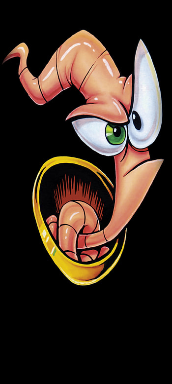 Earthworm Jim, mega drive, Jim minhoca HD phone wallpaper