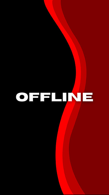 Offline vermelho HD phone wallpaper