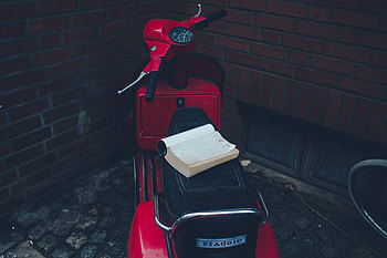 Motorcycles, Book, Scooter, Moped HD wallpaper
