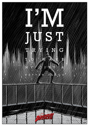 Poster Posse Creates the Greatest Daredevil Art Ever! HD phone wallpaper