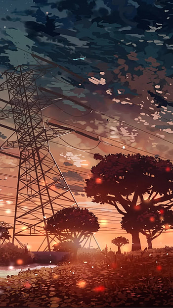 Anime Scenery, Nature, Anime Art HD phone wallpaper