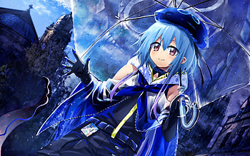 Mizuki, darkness, ArKnights, manga, protagonist, ArKnights characters, Mizuki ArKnights HD wallpaper