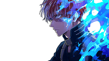 Blue Anime , Posted by Ethan Thompson HD wallpaper