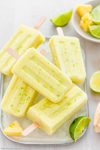Pineapple, Lime, Coconut, Wholesome HD phone wallpaper