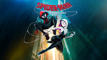 Miles Morales X Gwen Stacy, miles-morales, gwen-stacy, spiderman, superheroes, artwork, art, digital-art, artstation HD wallpaper