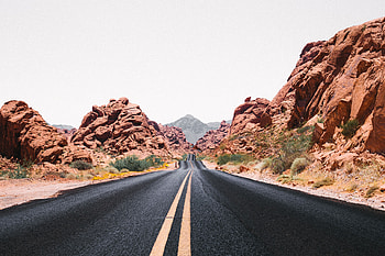 Nature, Stones, Road, Markup HD wallpaper