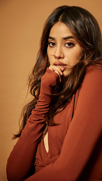Janahvi Kapoor, bollywood actress, seductive HD phone wallpaper