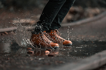 Water, Miscellanea, Miscellaneous, Legs, Spray, Bounce, Jump, Puddle HD wallpaper