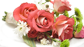 Flowers, Roses, Beautiful, Bouquet, Composition HD wallpaper