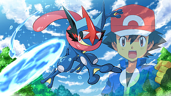 Greninja, Pokemon (Anime) HD wallpaper