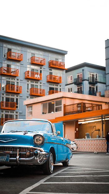 Cars, Car, Machine, Vintage, Retro, Headlight HD phone wallpaper