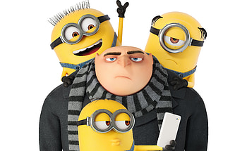 Minions And Gru Despicable Me 3, despicable-me-3, minions, 2017-movies, animated-movies HD wallpaper