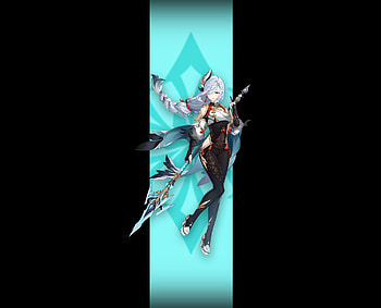 Shenhe genshin, cryo HD wallpaper