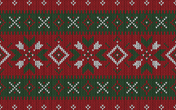 Texture, winter, white, fabric, red, green, iarna, pattern HD wallpaper