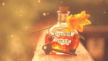 •Eternal summer•, summer, abstract, graphy, art, flower, , potion HD wallpaper
