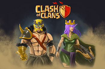 Clash Of Clans , clash-of-clans, games, artwork HD wallpaper