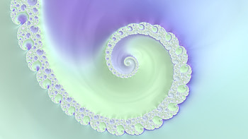 Trippy Psychedelic Fractal, colorful, colors, green, blue, Abstract, fractal, abstract blue, abstract green HD wallpaper
