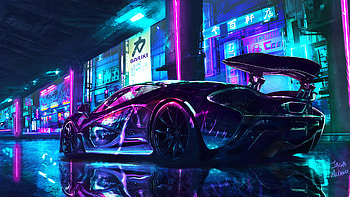 Mclaren Cyberpunk Chrome Color , mclaren, cars, artist, artwork, digital-art, cyberpunk, artstation HD wallpaper