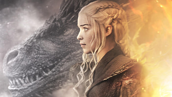 Game of Thrones , Daenerys Targaryen profile view, Final season ry, Epic quality HD wallpaper