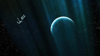 Lone Spacer, planet, digital-universe, artist, artwork, digital-art, deviantart HD wallpaper