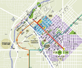 Downtown Denver Map, other, nature HD wallpaper