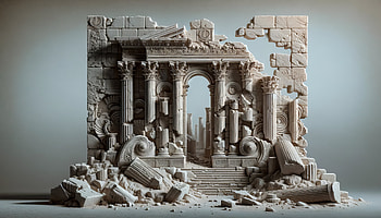 Ancient Ruins - Timeless Elegance, ruin, ancient ruin, architecture, sculpture HD wallpaper