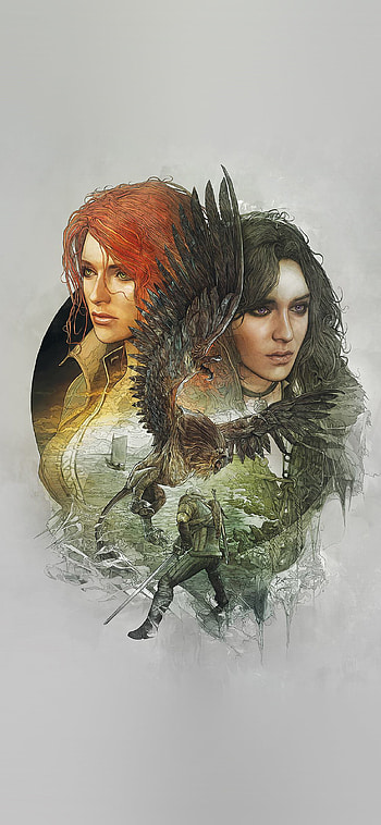 The Witcher, Game art, Illustration, Andegavia HD phone wallpaper