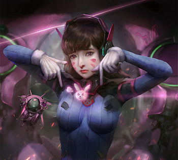 Dva Artwork , dva-overwatch, overwatch, games, artwork, artist, digital-art HD wallpaper