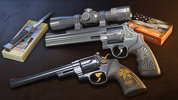 Grand Theft Auto VI : Twin Revolvers, Video Game HD wallpaper