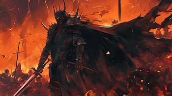 Epic Sauron Armor from The Lord of the Rings, movie, The Lord Of The Rings, Sauron, armor HD wallpaper