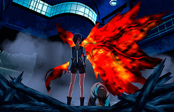 Tokyo Ghoul Touka Kirishima , tokyo-ghoul, ken-kaneki, anime, artist, artwork, digital-art, deviantart HD wallpaper