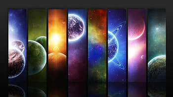 Space Seasons Â· Space Rainbow HD wallpaper