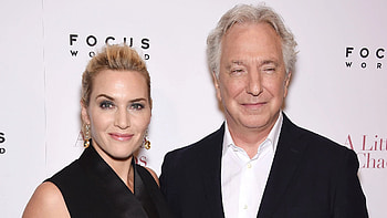 Kate Winslet, Alan Rickman, Filming, Pregnant HD wallpaper