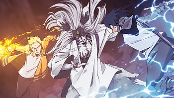 Naruto and Sasuke VS Momoshiki, Boruto, Sasuke, Momoshiki, Naruto HD wallpaper