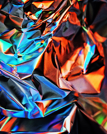 Shine, Multicolored, Motley, Texture, Textures, Brilliance, Crumpled, Foil HD phone wallpaper