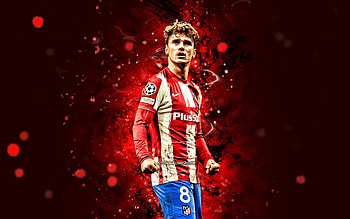 Antoine Griezmann, atletico madrid, football, french HD wallpaper