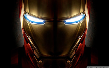 Iron Man Helmet Wide for HD wallpaper