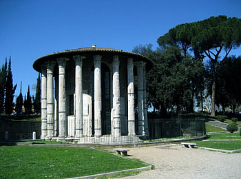 Piazza Bocca della Verita Rome, architecture, city, sky, ancient, park HD wallpaper