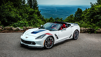 2017 Chevrolet Corvette Grand Sport, C7, Coupe, V8, car HD wallpaper