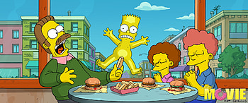 Simpsons, anime, movie HD wallpaper