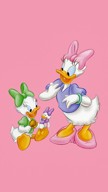 Daisy Duck, Donald and Daisy Duck, 25th anniversary HD phone wallpaper