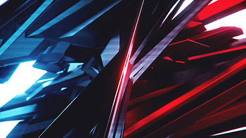 Sharp Shapes 3d Abstract Art , abstract, digital-art, 3d, shapes, deviantart HD wallpaper