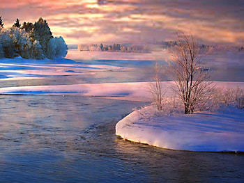 Landscape, Winter, Nature HD wallpaper