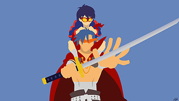 Anime - Tengen Toppa Gurren Lagann Simon (Tengen Toppa Gurren Lagann) Kamina (Tengen HD wallpaper