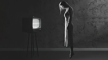 Hypnotic, graphy, dark, black, monochrome, black-and-white HD wallpaper