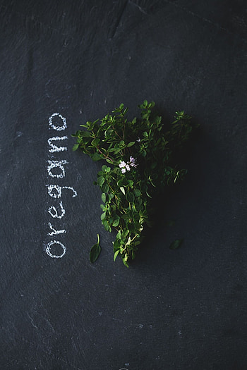 Food graphy, Fresh herbs, Green and black composition, Sasha O graphy HD phone wallpaper