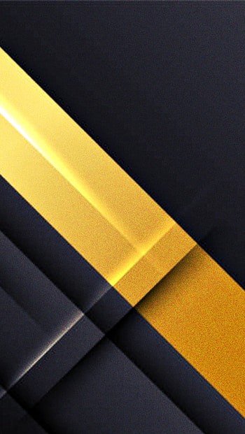 black yellow amoled 3d, digital, samsung, material, modern, texture, design, pattern, abstract, lines HD phone wallpaper