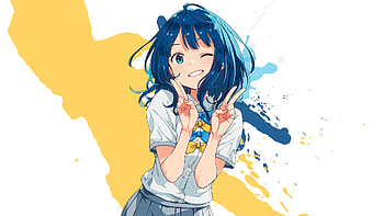 Anna Yanami Textless, Anna Yanami, Anime, anime girl, Too Many Losing Heroines! HD wallpaper