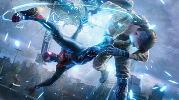 Spider-Man 2 Miles Morales, Miles Morales, video game, Marvel's Spider-Man 2 HD wallpaper