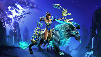 Luna, Dota 2 HD wallpaper